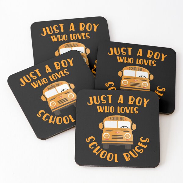Item preview,  Just a boy who loves school buses. designed and sold by Umiska.