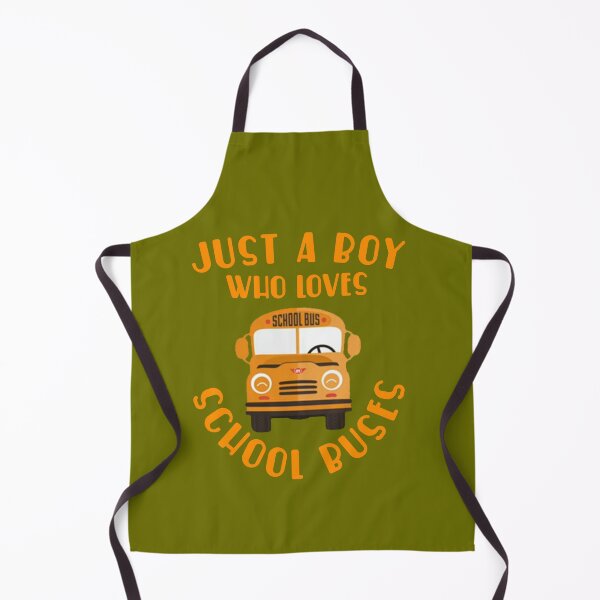 Item preview, Just a boy who loves school buses. designed and sold by Umiska.