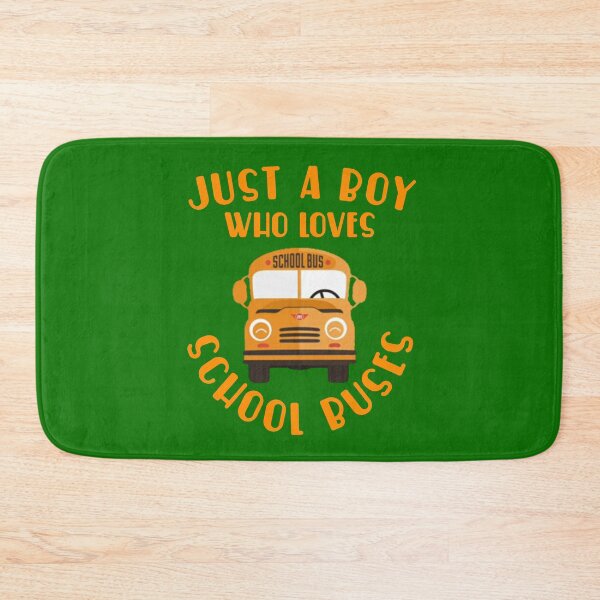 Item preview,  Just a boy who loves school buses. designed and sold by Umiska.