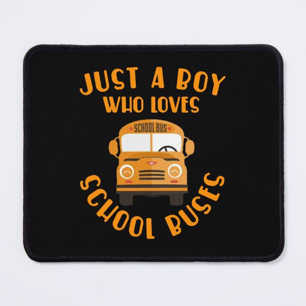 Item preview,  Just a boy who loves school buses. designed and sold by Umiska.