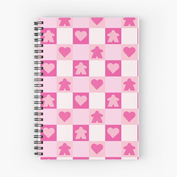 Item preview, Valentine Meeple Gingham Check | Game Night Picnic Checkerboard designed and sold by Zab Butler Design.