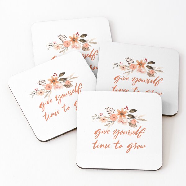Item preview, Give Yourself Time To Grow Floral Design designed and sold by RihabPrint.