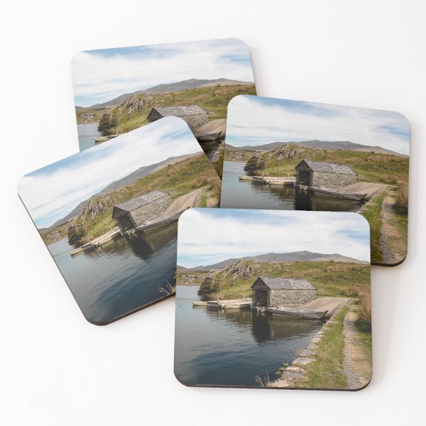 Item preview, Boathouse at Llyn y Dywarchen, Snowdonia designed and sold by Tina  Townhill.