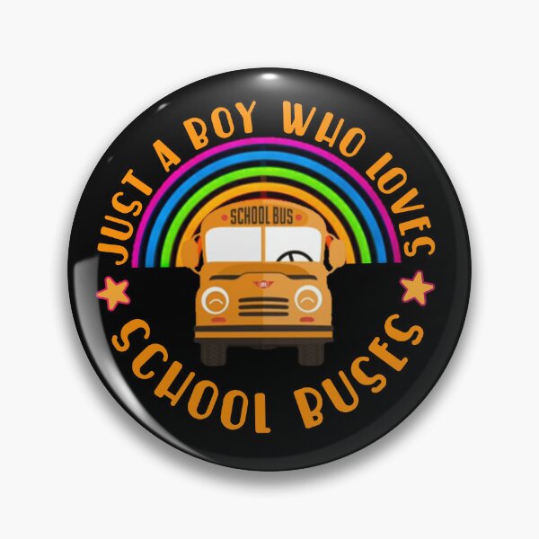 Item preview,  Just a boy who loves school buses. designed and sold by Umiska.