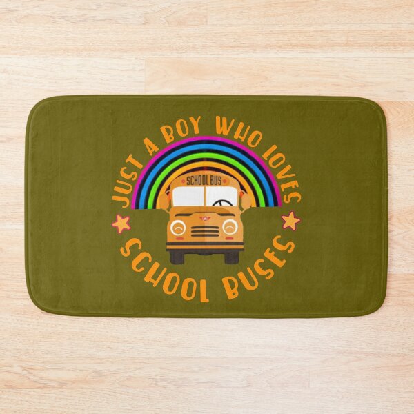 Item preview,  Just a boy who loves school buses. designed and sold by Umiska.