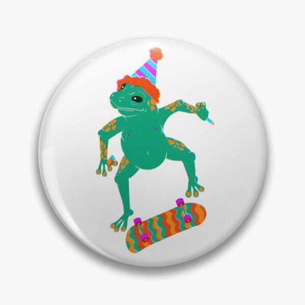 Item preview, Froggy Kickflip designed and sold by Lisa Guenther.