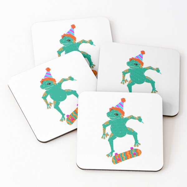 Item preview, Froggy Kickflip designed and sold by Lisa Guenther.