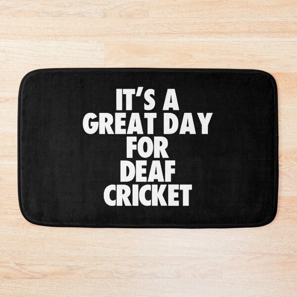 Aperçu de l'œuvre C'est un grand jour pour le cricket sourd créée et vendue par kindxinn.
