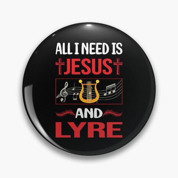 Item preview, Funny Jesus Lyre designed and sold by DougPoulos.