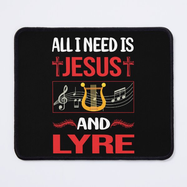 Item preview, Funny Jesus Lyre designed and sold by DougPoulos.