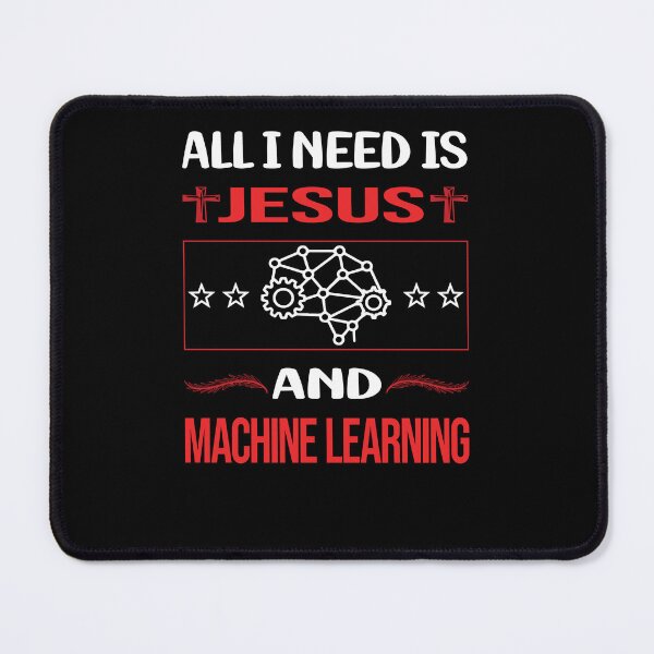 Item preview, Funny Jesus Machine Learning designed and sold by DougPoulos.