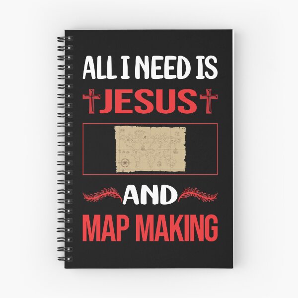 Item preview, Funny Jesus Map Making Mapmaking Cartography Cartographer designed and sold by DougPoulos.