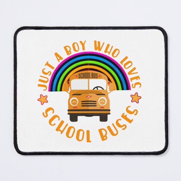 Item preview, Just a boy who loves school buses. designed and sold by Umiska.