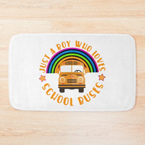 Item preview, Just a boy who loves school buses. designed and sold by Umiska.