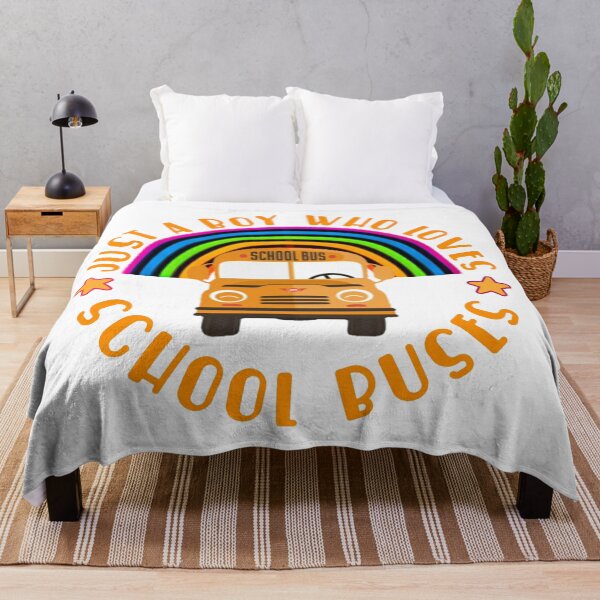 Item preview, Just a boy who loves school buses. designed and sold by Umiska.