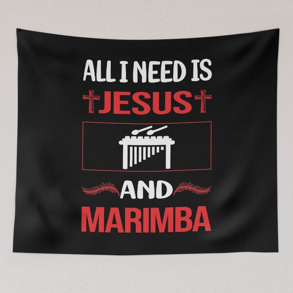 Item preview, Funny Jesus Marimba designed and sold by DougPoulos.