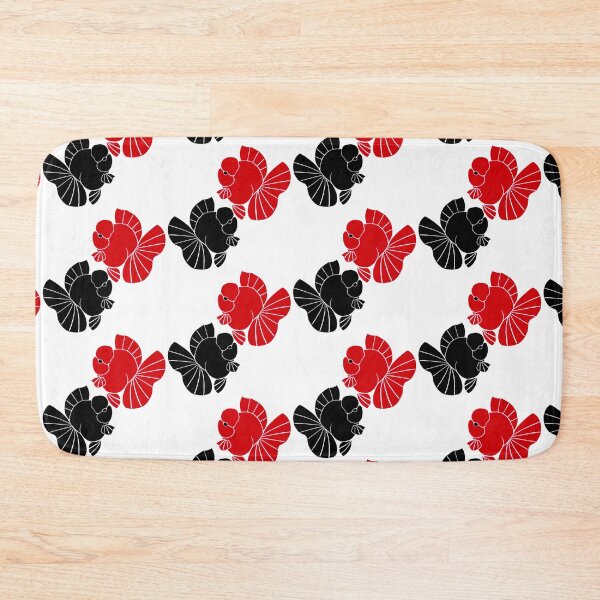 Item preview, Full Red Oranda and Full Black Oranda Logo 012122 designed and sold by Nosnah.