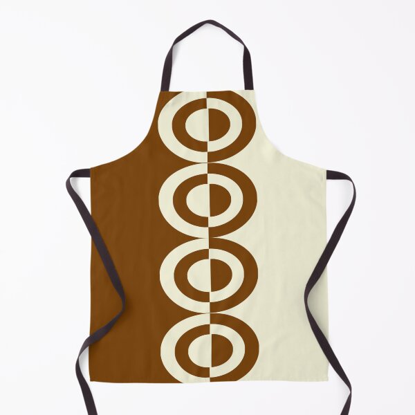 Item preview, Retro Sixties Mod Contrast Circles Modern Sixties Geometric Pattern designed and sold by SeemDev786.