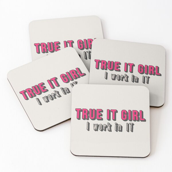 Item preview, True IT Girl, Cool Design For All The IT Girls Or Girls Working In Information Technology designed and sold by TrulyEpoque.