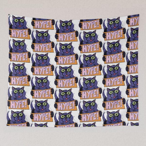 Item preview, Twitch Cat Hype Emote designed and sold by RGB-Ginger.