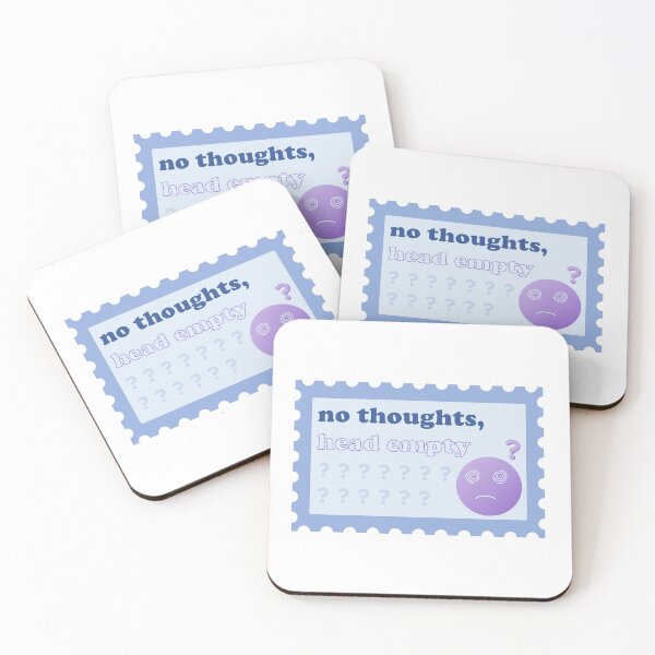 Item preview, No Thoughts, Head Empty Postage Stamp designed and sold by lexa-jpg.