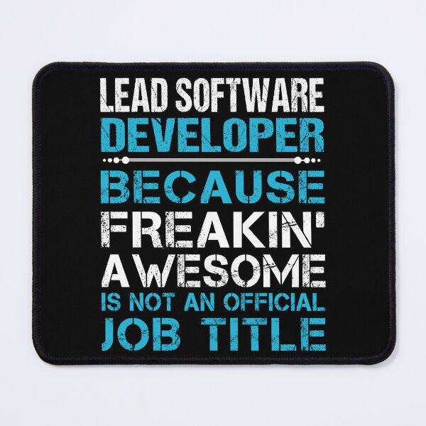 Item preview, Lead Software Developer T Shirt - Freaking Awesome Job Gift Item Tee designed and sold by oetate4774.