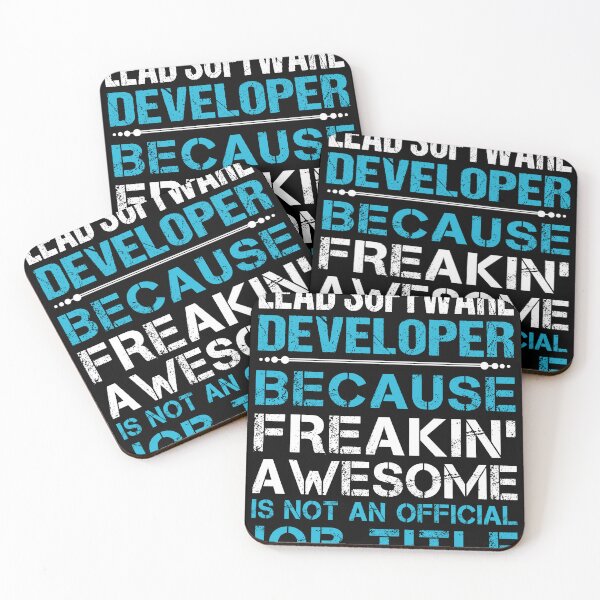 Item preview, Lead Software Developer T Shirt - Freaking Awesome Job Gift Item Tee designed and sold by oetate4774.