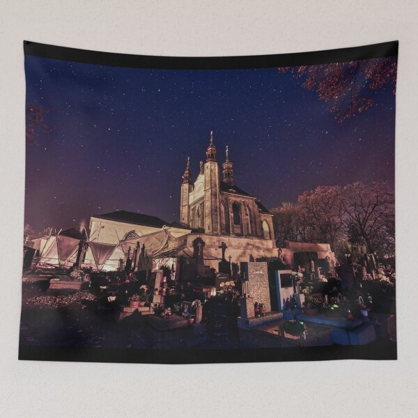 Item preview, Sedlec Ossuary Exterior Photo Art, Skull Bone Church designed and sold by Sedlec Ossuary Project.