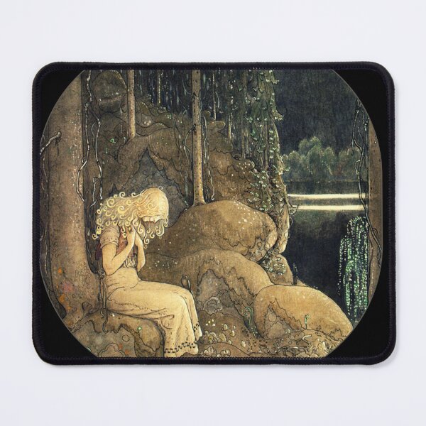 Artikelvorschau, Prinzessin im Wald - John Bauer 1907 entworfen und verkauft von RPGHaven.