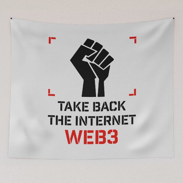 Item preview, Take Back The Internet - Web3 designed and sold by ClickForMore.