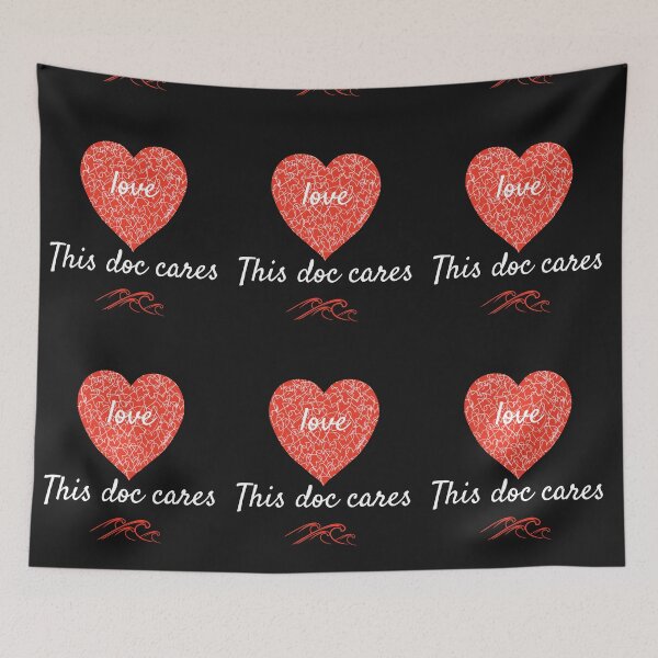 Item preview, This Doc cares -doctor t shirt,valentines day sticker designed and sold by medoutfits.