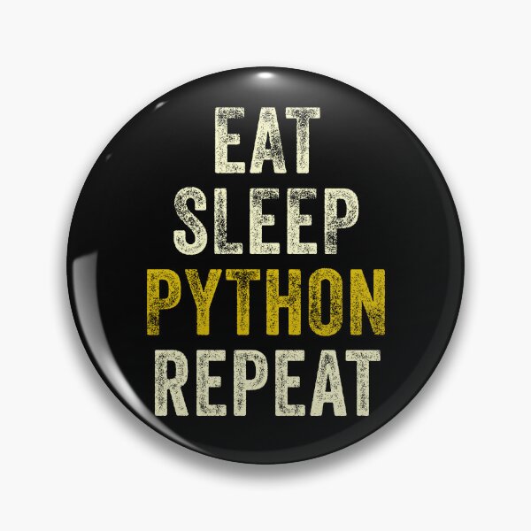 Item preview, Eat Sleep Repeat Python Programming designed and sold by MadPanda.