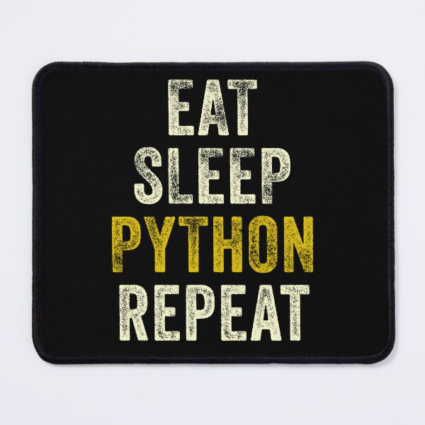Item preview, Eat Sleep Repeat Python Programming designed and sold by MadPanda.