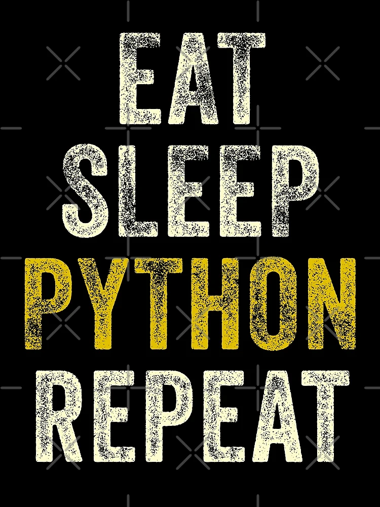 Thumbnail 3 of 3, Scarf, Eat Sleep Repeat Python Programming designed and sold by MadPanda.