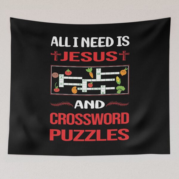 Item preview, Funny Jesus Crossword Puzzles designed and sold by FifineCroteau.