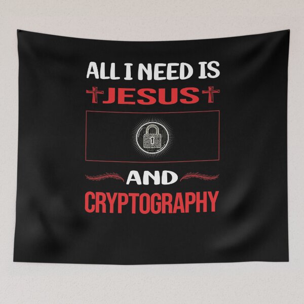 Item preview, Funny Jesus Cryptography designed and sold by FifineCroteau.