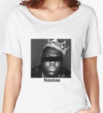 Camiseta ancha para mujer Biggie Smalls Notorious