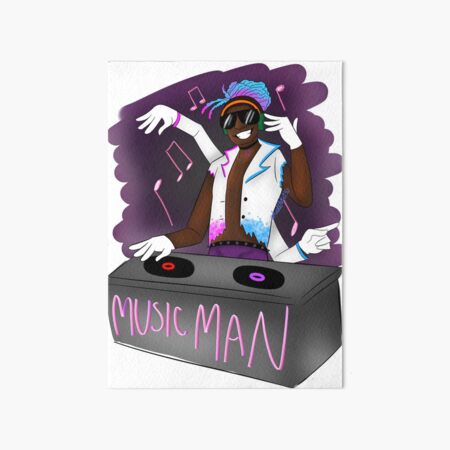 FNAF DJ Music Man 5x7in Art Print