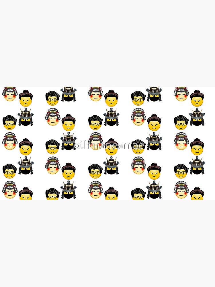 "japanese emoji collectionsamurai/geisha/sumo/salarymancool japanese