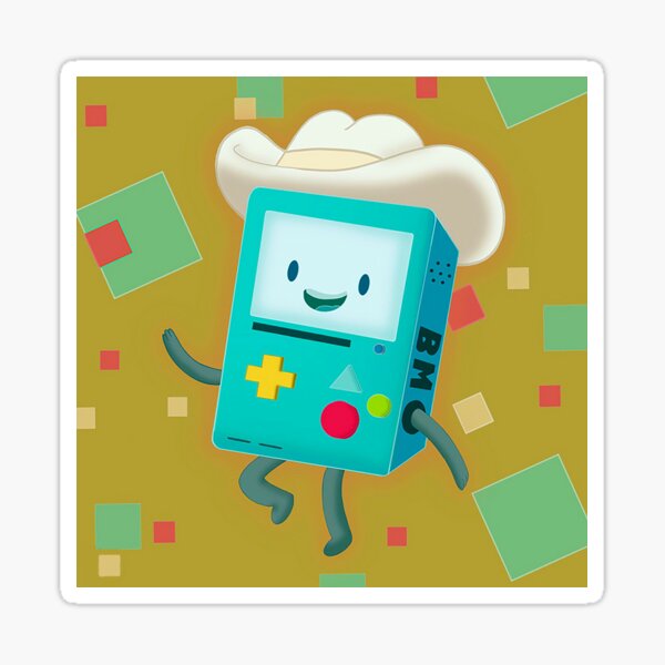 Vista previa del artículo con la obra «cowboy bmo», diseñado y vendido por tanpabram.
