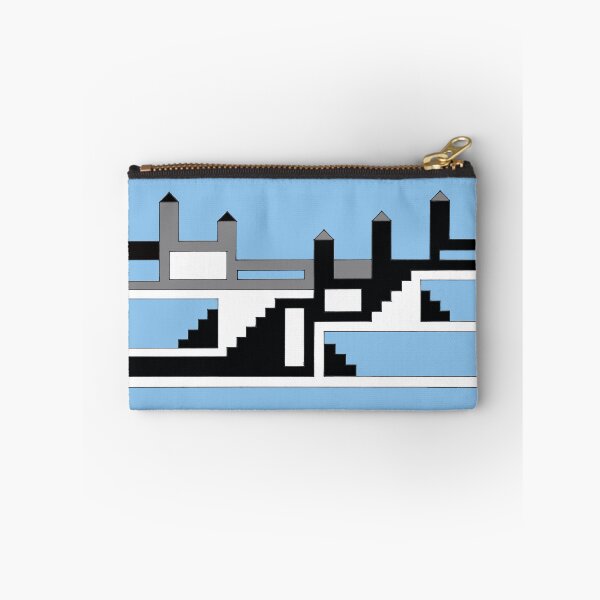 Item preview, Simple Castle on Blue "Geometric Works" designed and sold by Istvan Ocztos.