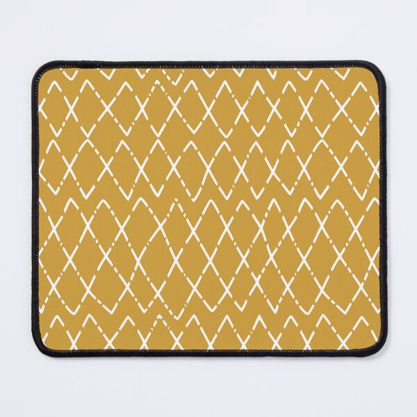 Artikelvorschau, Rustic Ethnic Pattern in Yellow entworfen und verkauft von meggydesigns.