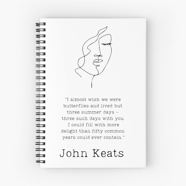 Item preview, "Butterflies" - John Keats designed and sold by BookberryGarden.