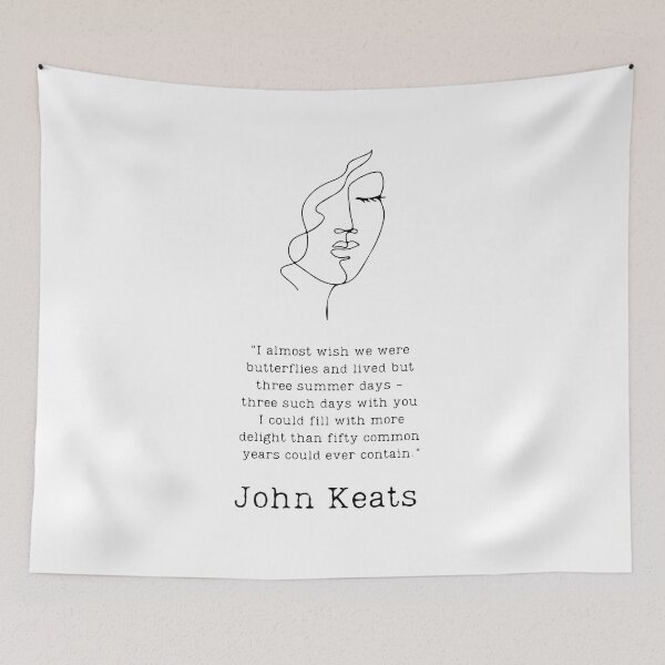 Item preview, "Butterflies" - John Keats designed and sold by BookberryGarden.