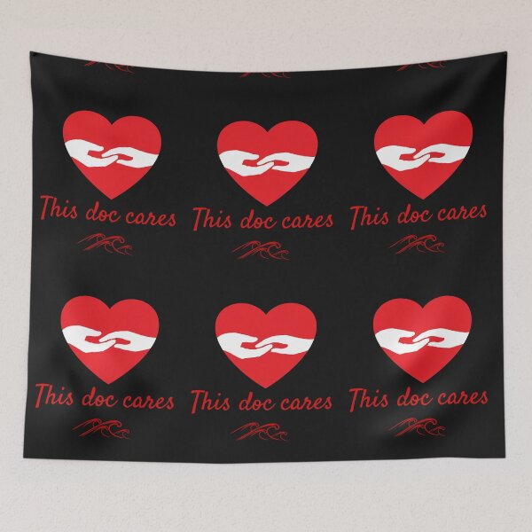 Item preview, This Doc cares -valentines day sticker-Doctors designed and sold by medoutfits.