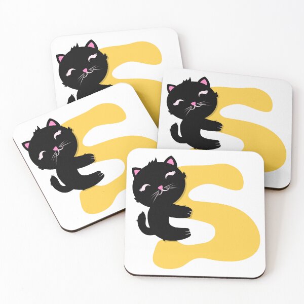 Item preview, Letter S Cat designed and sold by Minaficent.