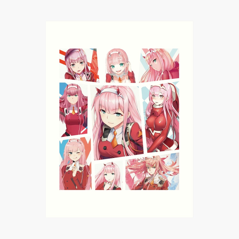 DARLING in the FRANXX 002 Anime Girl Zero Two