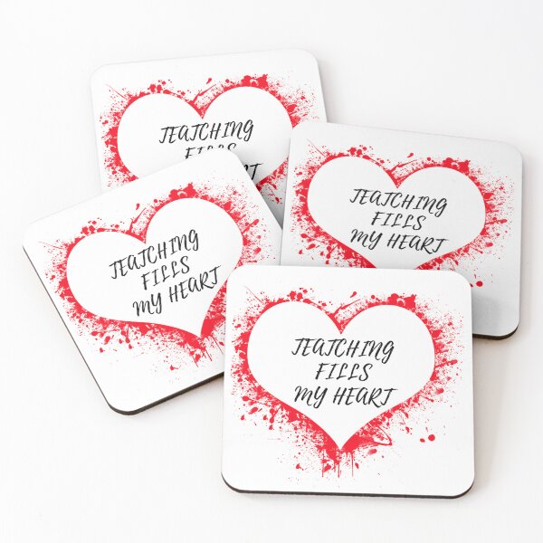 Item preview, VALENTINES DAY FOR TEATCHERS ,TEATCHING FILLS MY HEART T-SHIRT designed and sold by AGARI ★★★★★.