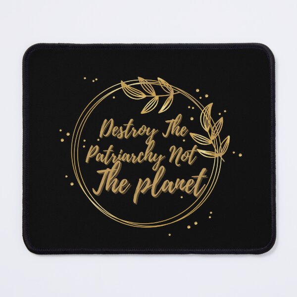 Item preview, Destroy The Patriarchy Not The planet - Vegan Feminist designed and sold by PrintaMaria.