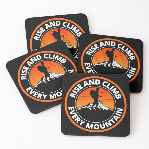Item preview, Rise And Climb Every Mountain Round Climbing designed and sold by RGRamsey.